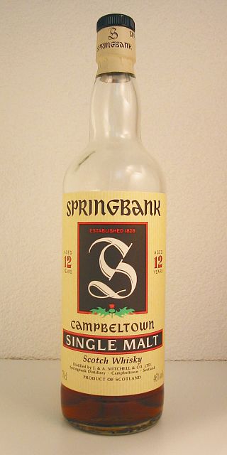 Springbank (sherry wood) 46%-12